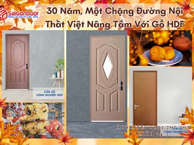 30 Năm, Một Chặng Đường Nội Thất Việt Nâng Tầm Với Gỗ HDF